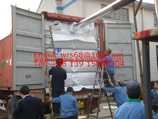 China 20ft PP woven dry bulk container liner for PP, PVC, PE ,PET resin supplier