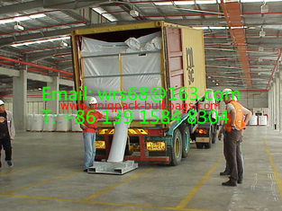 China Bulk bag transport Flexible pp bag bulk container liners for 20' 40' feet container supplier