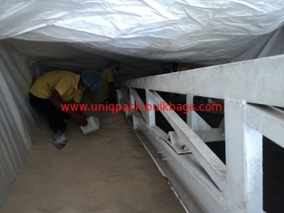 China 20ft,40ft PP Dry Bulk Container Liner Bags With Food Grade certificate of BRC and AIB For grain, foods supplier