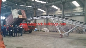 China Conveyor belt loading PP Woven Container Liner Bag For seeds , oats , rice , fertilizer supplier