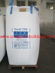 China Flexible  Type B PP Pellets Big Bag FIBC bags with 4 loops for Carbon white / Silica supplier