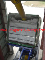 China WPP 20ft Dry Bulk Container Liner Bag with zipper closure / closure Gravity loading supplier