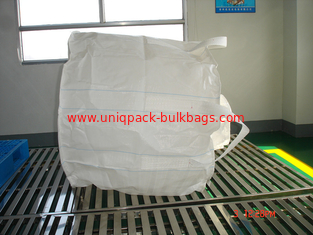 China 1 Tonne Bulk Bags Super strong One Ton Bags Circular / Tubular tonne bags with Circular Bottom supplier