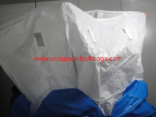 China polypropylene FIBC 2 Ton Bulk Bags , UV treated large pp container bag supplier