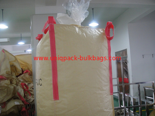 China pp woven FIBC durable 2 Ton Bulk bags Tonne bag with PE liner supplier