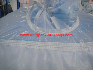 China sugar / rice Food grade FIBC Bag of transparent inner liner , large one ton bag supplier