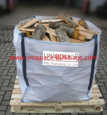 China Firewood Bulk Material Bags supplier