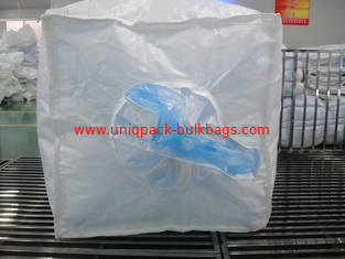 China Industry one Ton Bulk Bags / FIBC Bags woven polypropylene bags with PE liner food grade AIB certificate supplier