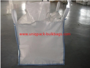 China Top Bottom Spout Type C FIBC square bottom bulk bags U Panel for packaging inflammable powder supplier