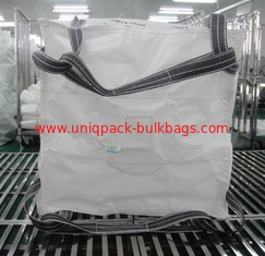 China Flexible intermediate bulk containers Type C FIBC U panel styles with top and bottom spout supplier