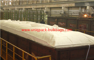 China Flexible PP Bag Bulk Container Liner for Railway Open Gondola Wagon Liner supplier