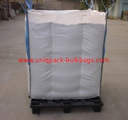 China Net Baffle Formed big bag Q Bags for soybean / corn packing supplier