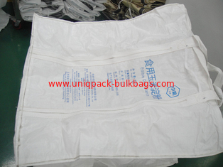 China 1000kg salt / grain Food grade FIBC Bulk Bag Tonne bags of PE lining supplier