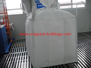 China U Panel Baffle Bulk Bags PP Bulk Bags For Packaging Chemical Powder / Mining supplier