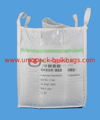 China Plastic Woven Industrial Bulk Bags Q NET Baffle for Packaging L-Lysine supplier